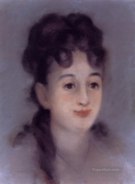  Manet Lienzo - Eva Gonzales Realismo Impresionismo Edouard Manet